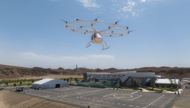 NEOM Volocopter eVTOL